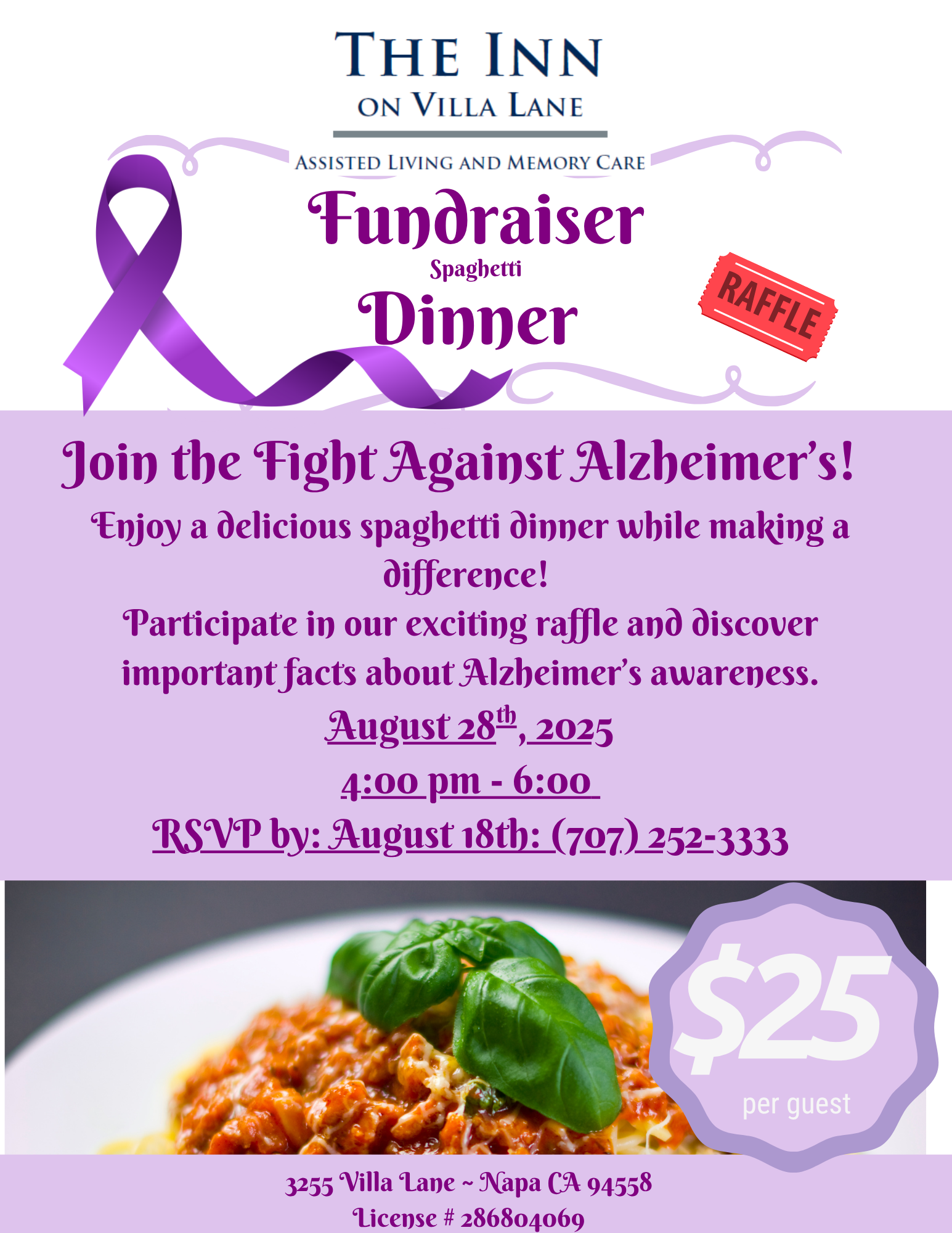 Dinner fundraiser